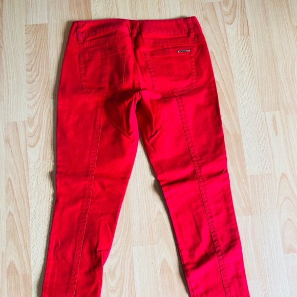 Michael Kors Red Jeans - Picture 2 of 3